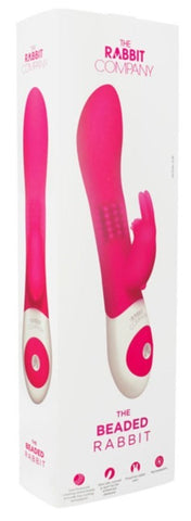 Xgen Products The Beaded Rabbit USB Rechargeable Vibrator with Rotating Beads - Remote Control Vibrators