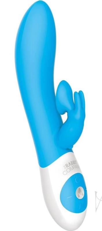 Xgen Products The Kissing Rabbit Blue Dual Action Suction Vibrator - - Rabbit Vibrators