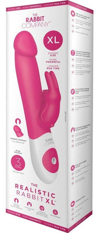 Xgen Products The Realistic Rabbit XL Triple Motor Dual Stimulation Vibrator - Realistic Dildos