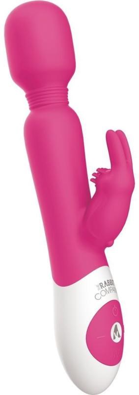 Xgen Products The Wand Rabbit Dual Motor G Spot Clitoral Vibrator - - Rabbit Vibrators