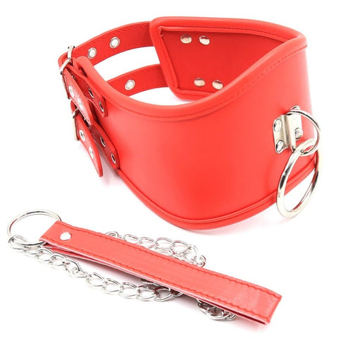 BDStyle Traeumeaus Edelstehl Ladies Posture Collar Restraint Bondage BDSM - Fancy Dress Ups