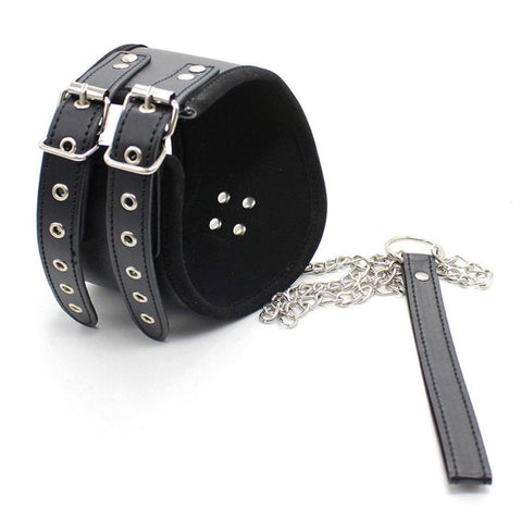 BDStyle Traeumeaus Edelstehl Ladies Posture Collar Restraint Bondage BDSM - Fancy Dress Ups