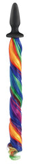NS Novelties Magical Unicorn Tail Plug - Silky Silicone Tapered Design - - Collars and Leads
