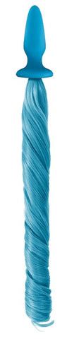 NS Novelties Unicorn Tails Pastel Butt Plug with Flowing Fantasy Tail - Butt Plugs