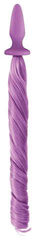 NS Novelties Unicorn Tails Pastel Butt Plug with Flowing Fantasy Tail - Butt Plugs