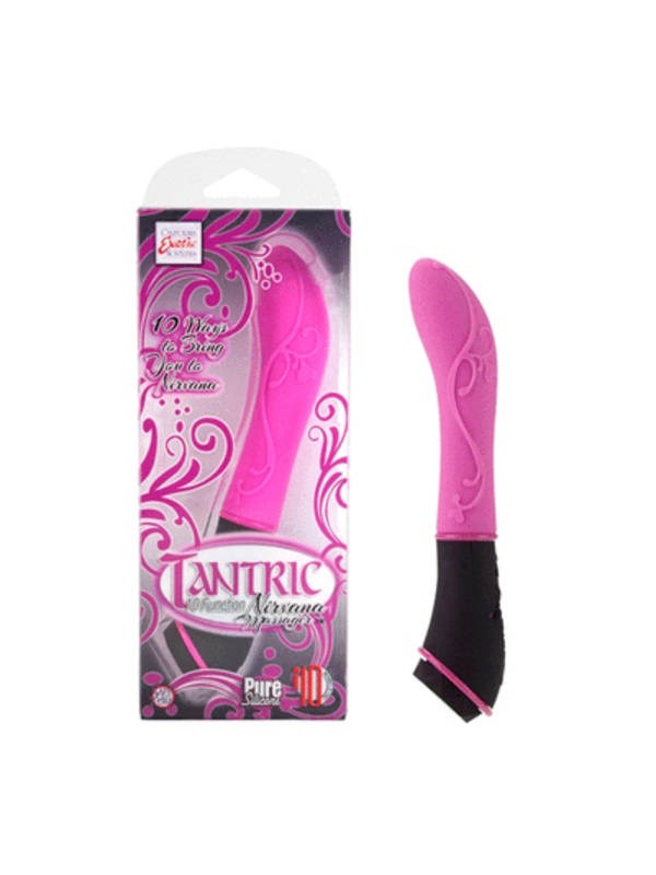 California Exotics 10 Function Tantric Nirvana Clitoral Vibrator - - Metal Vibrators