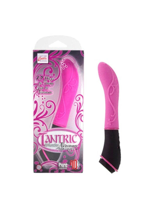 California Exotics 10 Function Tantric Nirvana Clitoral Vibrator - - Metal Vibrators