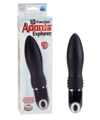 California Exotics Adonis Explorer 10 Function Vibrator Rechargeable - - Waterproof Vibrators