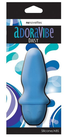 NS Novelties AdoraVibe Daisy Blue Bullet Vibrator with 10 Functions - Anal Vibrators