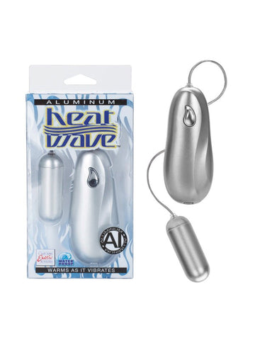 California Exotics Aluminum Heat Wave Standard Teaser Warming Vibrator - Rabbit Vibrators