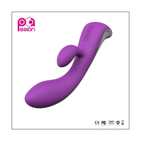 SZ Passion Toy Anna Rabbit Vibe Dual Stimulation Vibrator - - Rabbit Vibrators