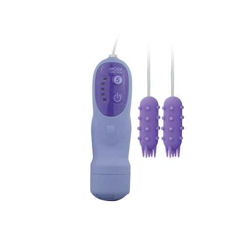 Aphrodisia Dual Mini Nubby Bullets Textured Bullet Vibrator Set - Butt Plugs