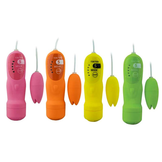 Aphrodisia Lover Vibrating Clitoral Egg Fluorescent Multi Speed Vibrator - - Love Eggs and Kegel Exercisers