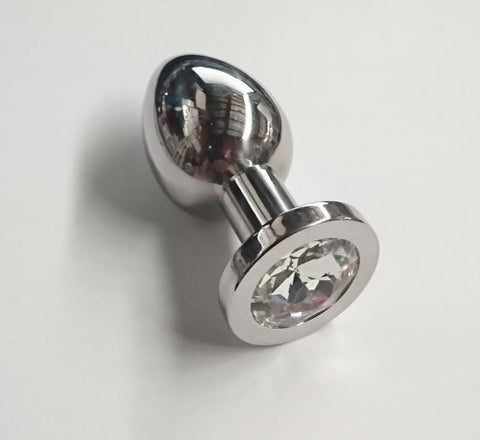 Hells Couture Opulent Jewel Commanding Desire Butt Plug with Swarovski Crystals - Penis Pumps And Stretchers