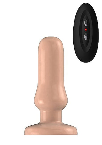 Shots Toys Bottom Line Vibrating Butt Plug Model 4 Remote Control Anal Toy - Anal Vibrators