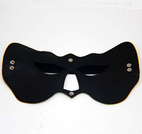 BDStyle Cat Woman PVC Eye Mask Black Heavy Premium PVC Roleplay Mask - Fancy Dress Ups