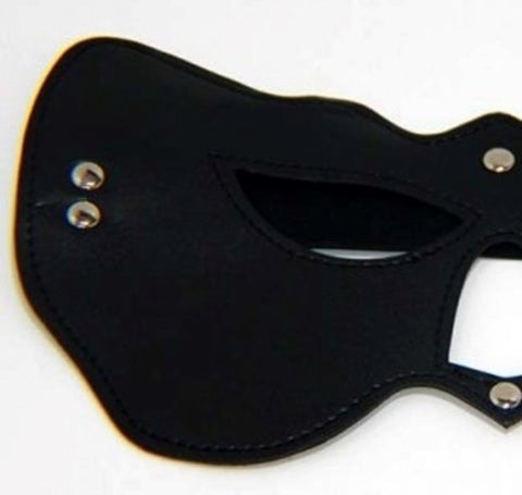 BDStyle Cat Woman PVC Eye Mask Black Heavy Premium PVC Roleplay Mask - Fancy Dress Ups