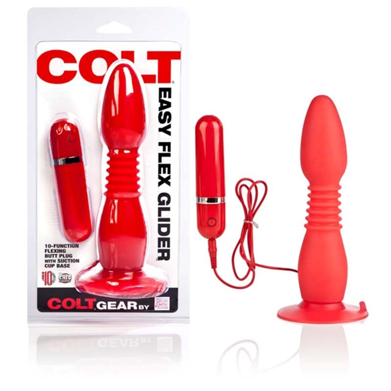 California Exotics Colt Easy Flex Glider Vibrating Prostate Massager - Anal Vibrators