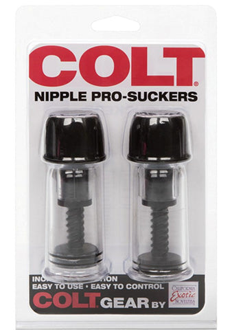 California Exotics Colt Nipple Pro Suckers with Adjustable Suction Control - Breast and Nipple Toys
