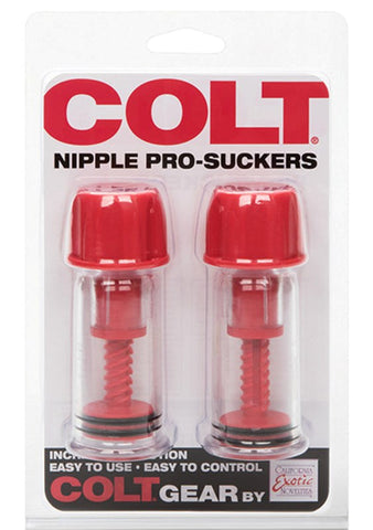 California Exotics Colt Nipple Pro Suckers with Adjustable Suction Control - Breast and Nipple Toys