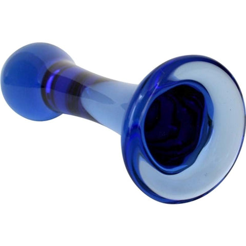 NS Novelties Crystal Droplets Sensual Glass Pleasure Hand Blown Glass Sex Toy - Butt Plugs