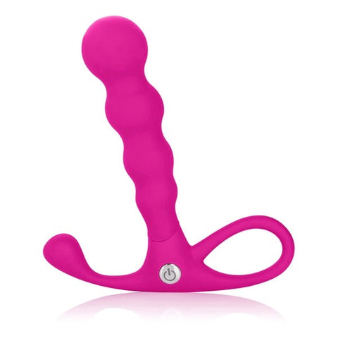 California Exotics Embrace Beaded Probe Prostate Massager with Vibration - Rabbit Vibrators