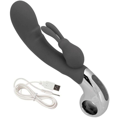 California Exotics Embrace Bunny Wand Triple Motor Rabbit Vibrator - Butt Plugs