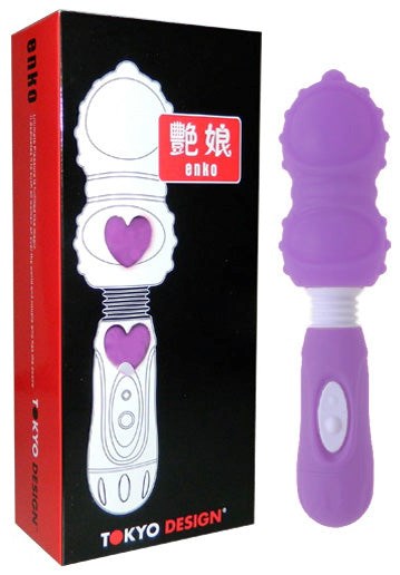 Tokyo Design Enko Massager 6 Pattern Clitoral Vibrator - - Personal Massagers