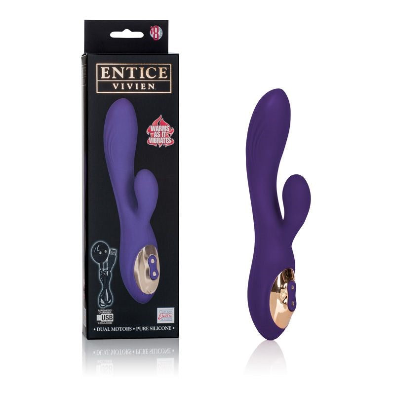 California Exotics Entice Vivien Vibrator with Heating Technology - Love Eggs and Kegel Exercisers