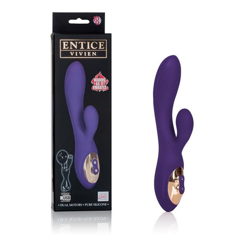 California Exotics Entice Vivien Vibrator with Heating Technology - Love Eggs and Kegel Exercisers