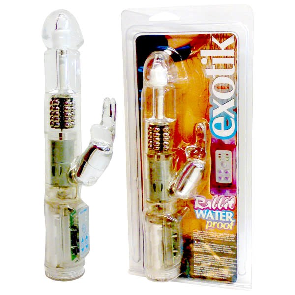 Seven Creations Exotik Rabbit Vibrator with Dual Stimulation - - Rabbit Vibrators