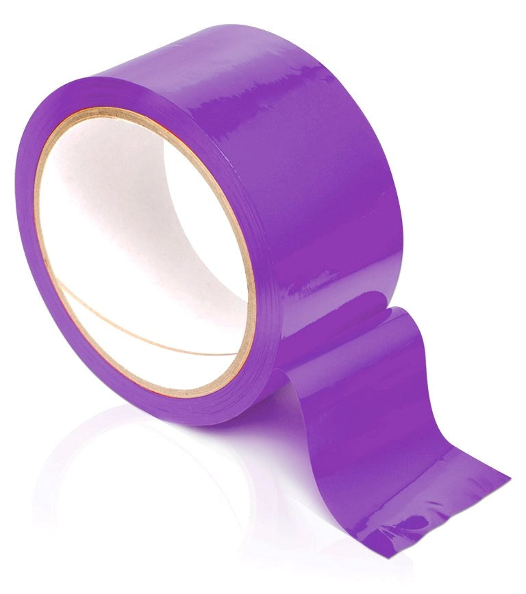 Pipedream Products Fetish Fantasy Non Sticky Bondage Pleasure Tape Black PVC - Sex Kits