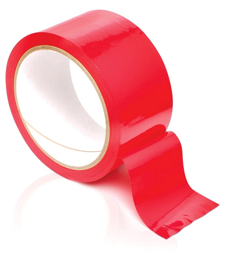 Pipedream Products Fetish Fantasy Non Sticky Bondage Pleasure Tape Black PVC - Sex Kits