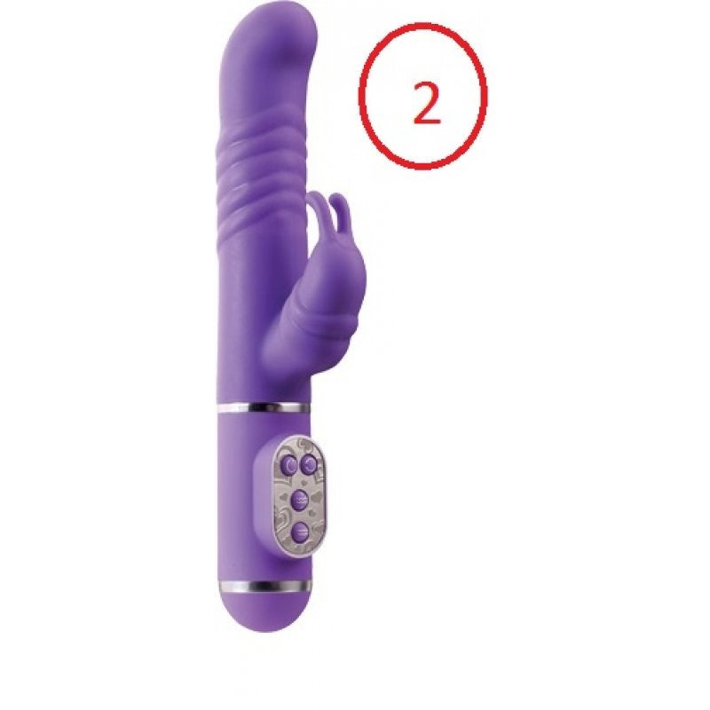 NANMA Corporation Flaming Amour Rabbit Bunny Version 2 Dual Motor Vibrator - - Strap On Sextoys