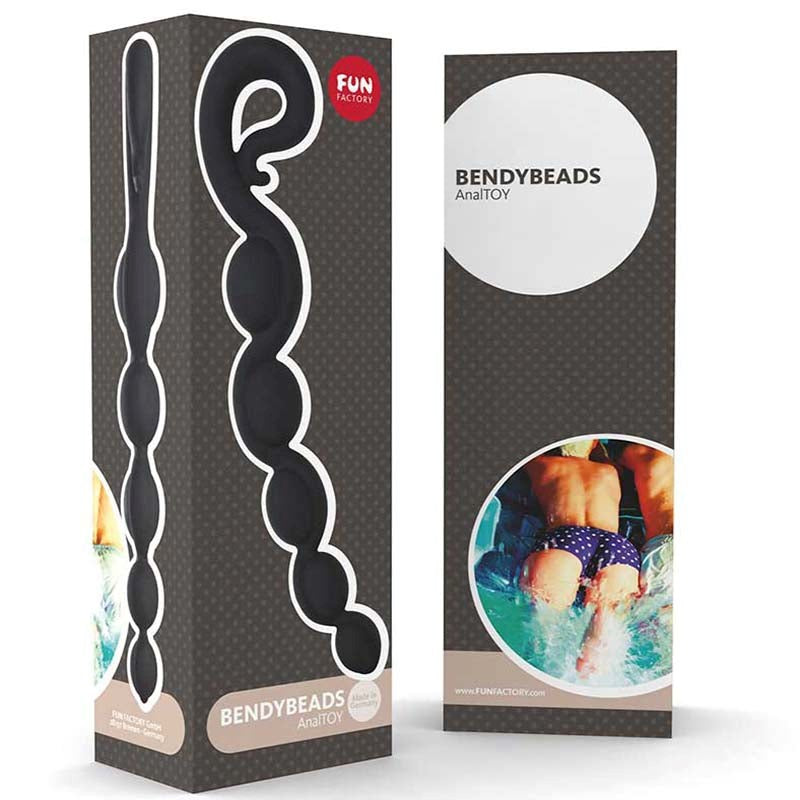Fun Factory Bendy Beads Flexible Anal Beads with Progressive Stimulation - - Love Eggs and Kegel Exercisers