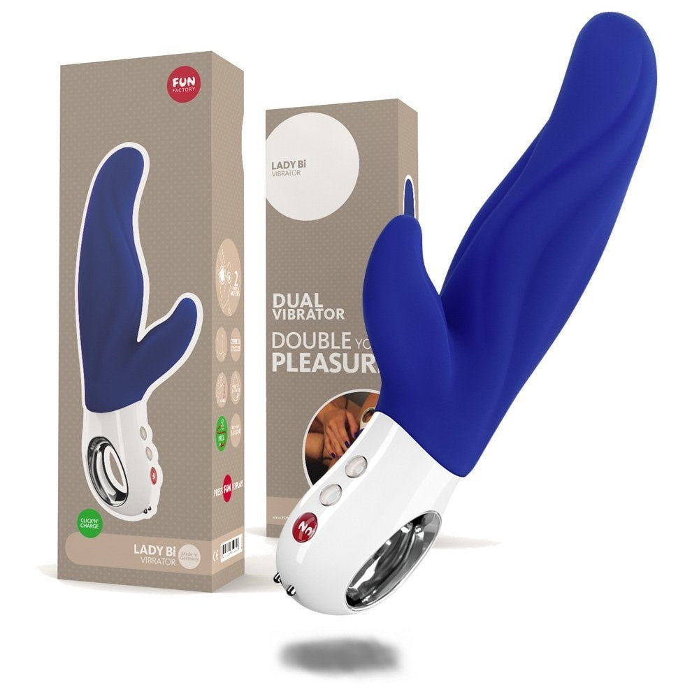 Fun Factory Dual Powered Silicone Rabbit Vibrator for Euphoric Sensations - - Luxury Sex Toys