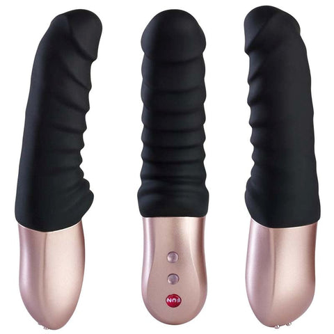 Fun Factory Semilino Premium German Vibrator with Curved Tip Design - Clit Ticklers and Pulsators