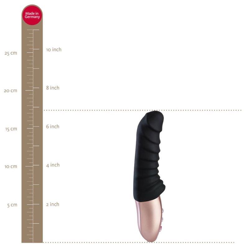Fun Factory Semilino Premium German Vibrator with Curved Tip Design - - Clit Ticklers and Pulsators