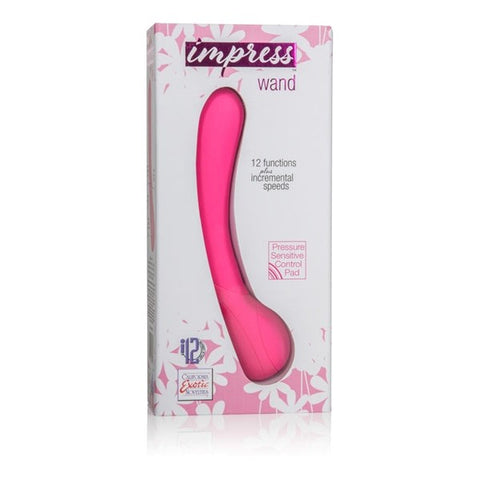 California Exotics Impress Wand with Pressure Sensitive Control - Vibrating Dildos
