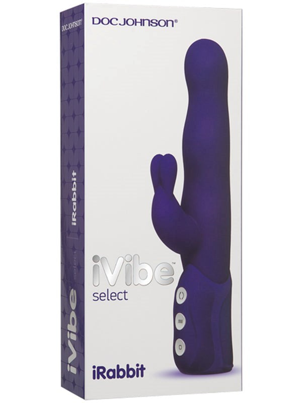 Doc Johnson iVibe Select iRabbit Dual Stimulation Rabbit Vibrator - Bullet Vibrators