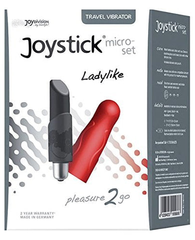 JoyDivision Joystick Micro Set Ladylike Compact Bullet Vibrator - Bullet Vibrators
