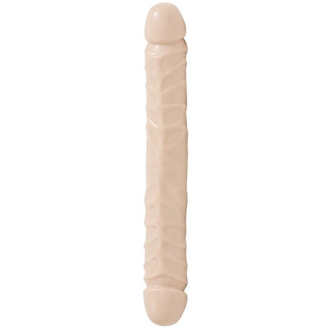Doc Johnson Jr. Veined Double Header Bender 12 Dong Double Ended Dildo - Realistic Dildos
