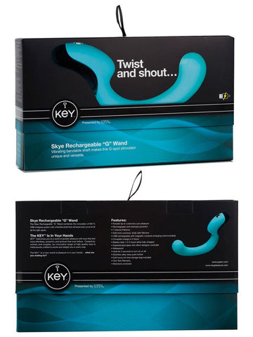 California Exotics Key by Jopen Skye G Spot Vibrator - Luxury Sex Toys