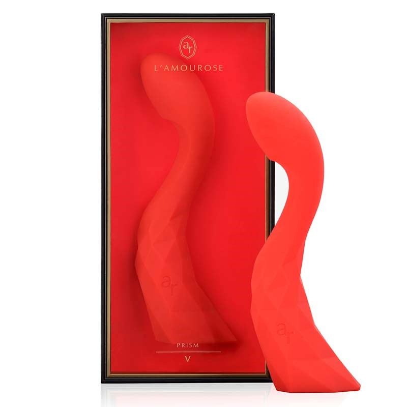 Lamourose Prism V Clitoral Vibrator with Curved Design - - Rabbit Vibrators