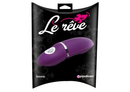 Pipedream Products Le Reve Femme Curved Multi Functions G Spot Vibrator - Rabbit Vibrators