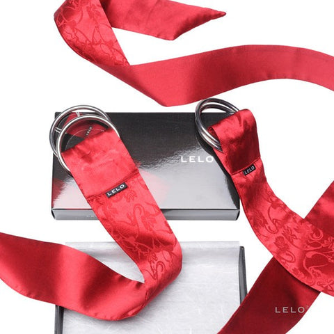 Lelo Boa Luxury Pleasure Ties with Silk and Pearls - Cuffs and Restraints