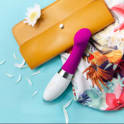 Lelo Gigi 2 Rechargeable G Spot Vibrator Curved Tip Precision - Luxury Sex Toys