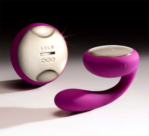 Lelo Ida Rotating and Vibrating Couples Vibrator with SenseMotion Control - Love Eggs and Kegel Exercisers