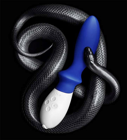 Lelo Loki Multi Functions Prostate Massager Six Vibration Patterns - Rabbit Vibrators
