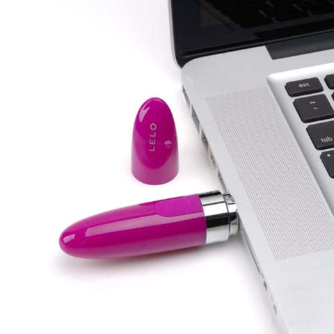 Lelo Mia 2 USB Rechargeable Lipstick Vibrator Discreet Travel Sex Toy - Luxury Sex Toys